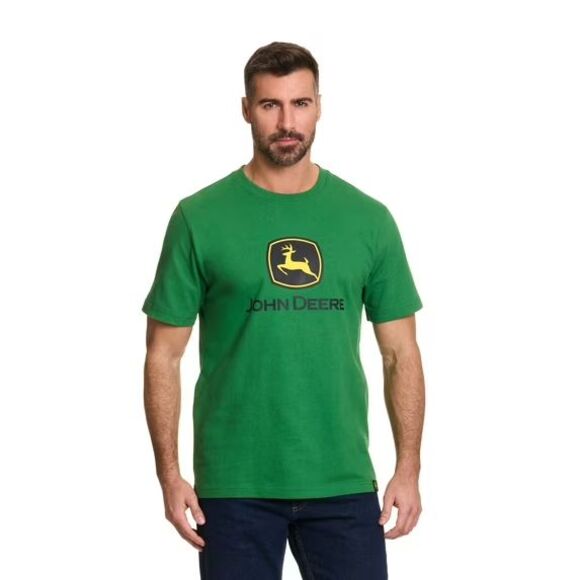 John Deere Logo T-Shirt - Men's - John Deere Green, X-Large - LP27656 - Picture 2 of 5